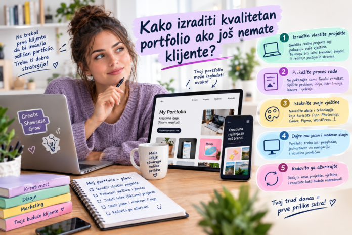 kako izraditi kvalitetan portfolio