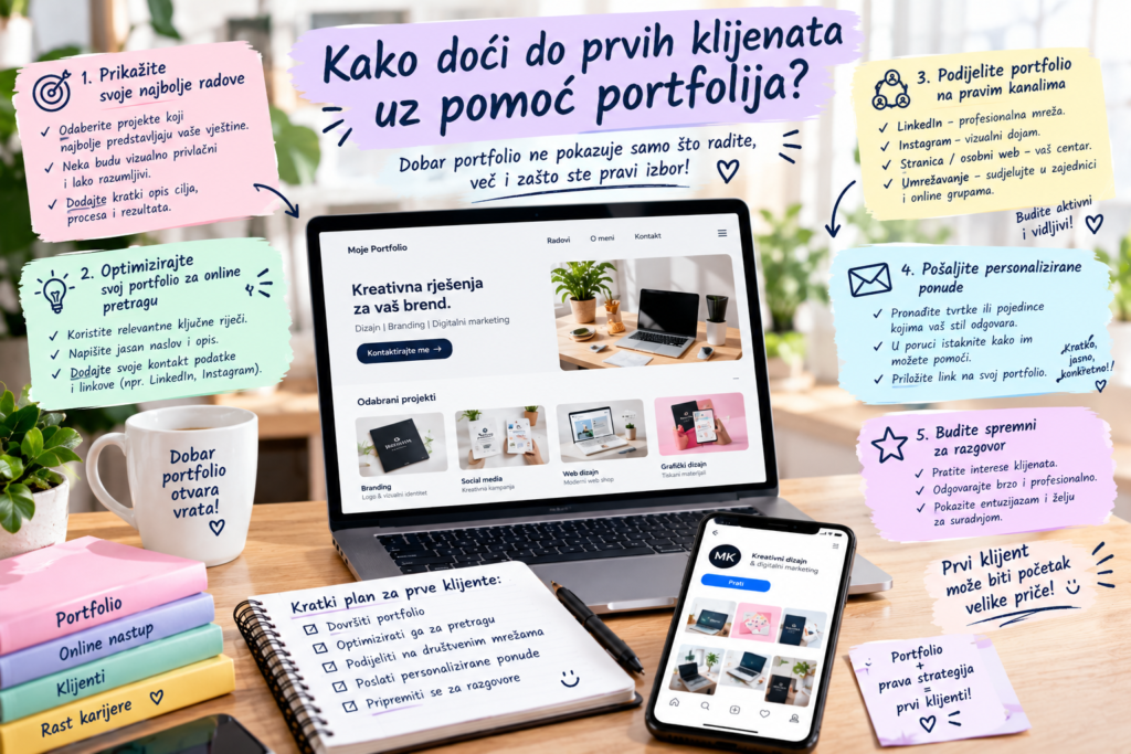 prvi klijenti za portfolio